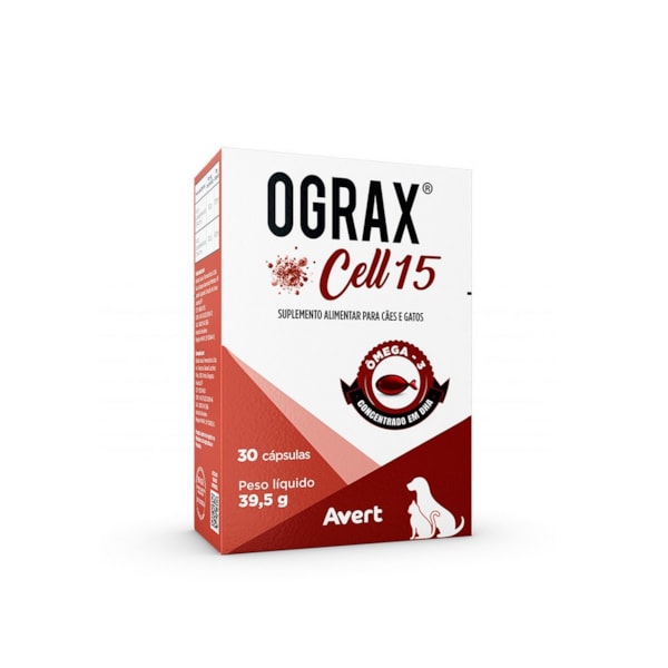 Ograx cell 15 / 30 cápsulas - Avert