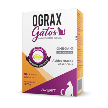 Ograx Gatos 30 cápsulas - Avert Ograx Gatos 30 cápsulas - Avert