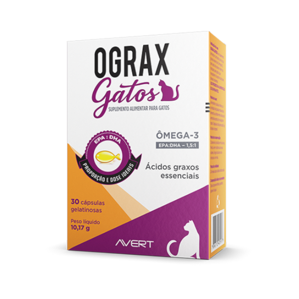 Ograx Gatos 30 cápsulas - Avert Ograx Gatos 30 cápsulas - Avert