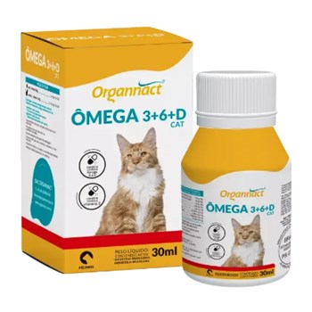 Ômega 3+6+D Cat 30ml - Organnact
