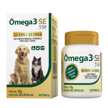 Omega 3+SE 550 33EPA - Vetnil Omega 3+SE 550 33EPA - Vetnil