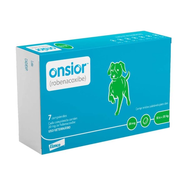 Onsior 20mg 7 comprimidos - Elanco Onsior 20mg 7 comprimidos - Elanco