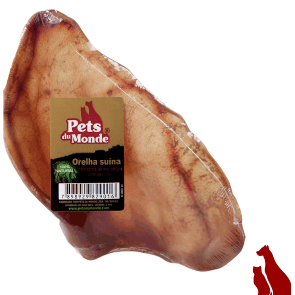 Orelha Suína G - Pets Du Monde Orelha Suína G - Pets Du Monde