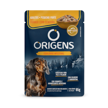 Origens Premium Especial Cães Adultos Pequeno Porte Sabor Frango com Cenoura