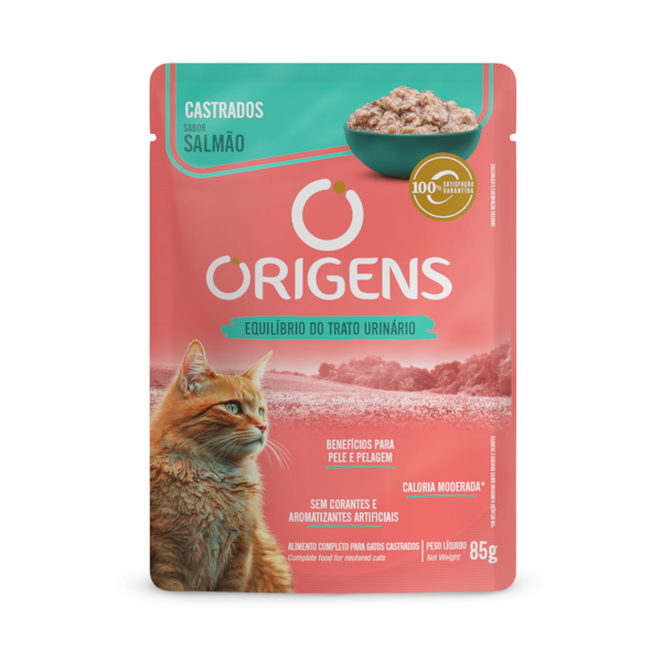 Origens Premium Especial Gatos Adultos Castrados Sabor Salmão Origens Premium Especial Gatos Adultos Castrados Sabor Salmão