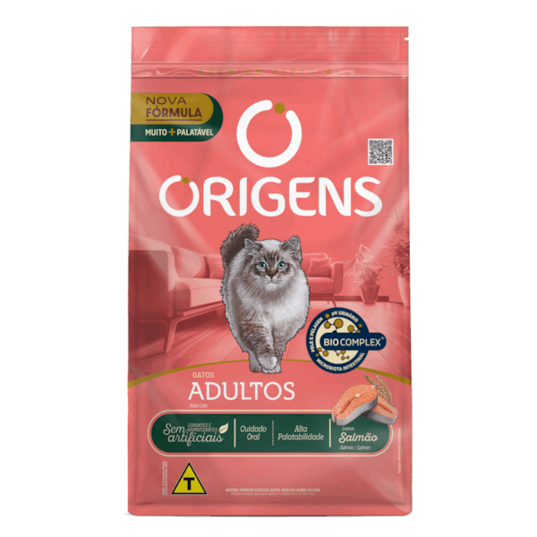 Origens Premium Especial Gatos Adultos Sabor Salmão