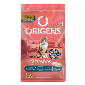 Origens Premium Especial Gatos Castrados Sabor Frango