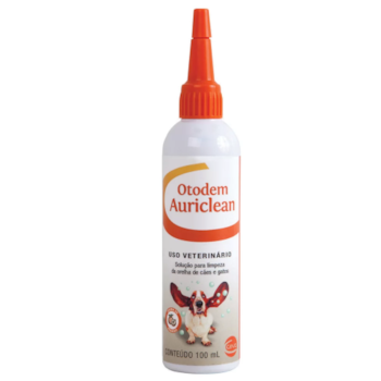 Otodem Auriclean Solução Otológica 100ml - Ceva Otodem Auriclean Solução Otológica 100ml - Ceva
