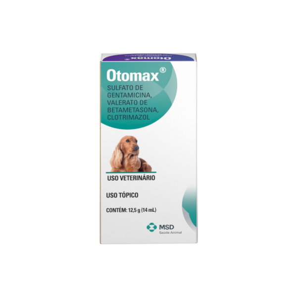 Otomax Pomada Otológica 12,5g - MSD Otomax Pomada Otológica 12,5g - MSD