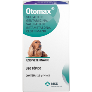 Otomax Pomada Otológica 12,5g - MSD Otomax Pomada Otológica 12,5g - MSD