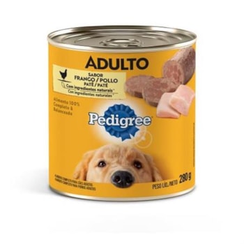 Pedigree Lata Patê de Frango 280g Cães Adultos - Pedigree Pedigree Lata Patê de Frango 280g Cães Adultos - Pedigree