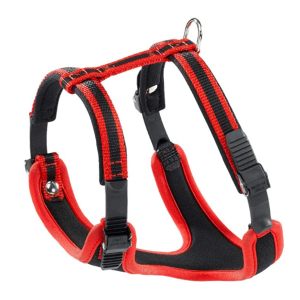 Peitoral Ergocomfort Vermelho PP - Ferplast Peitoral Ergocomfort Vermelho PP - Ferplast