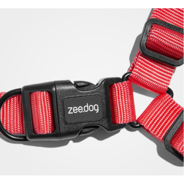 Peitoral Soft Walk Neon Coral M - ZeeDog Peitoral Soft Walk Neon Coral M - ZeeDog