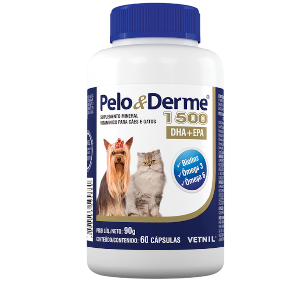 Pelo e Derme 1500 - Vetnil Pelo e Derme 1500 - Vetnil