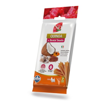 Petisco Dental N&D Quinoa para Cães de Raças Mini e Pequenas Sabor Arenque 60g