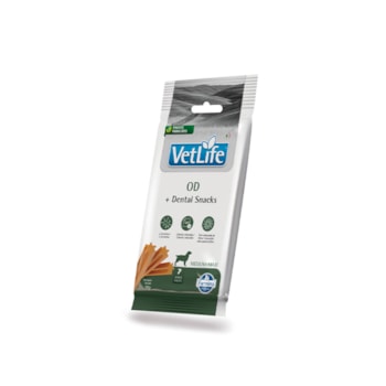 Petisco Dental Vet Life OD para Cães de Raças Médias e Grandes 100g