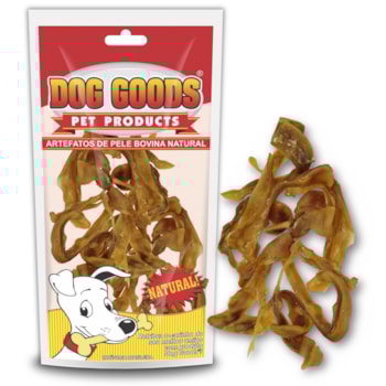 Petisco Dog Goods Orelha Suína em Tiras - Cães Adultos Petisco Dog Goods Orelha Suína em Tiras - Cães Adultos