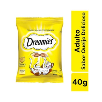Petisco Dreamies Queijo - Gatos Filhotes e Adultos Petisco Dreamies Queijo - Gatos Filhotes e Adultos