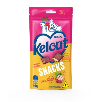 Petisco Kelcat Snack Atum - Gatos Adultos