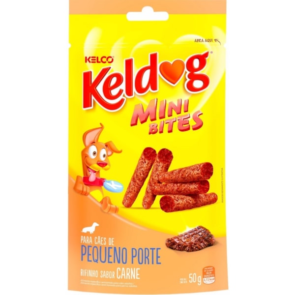 Petisco Keldog Bifinhos Mini Bits - Cães Adultos Petisco Keldog Bifinhos Mini Bits - Cães Adultos