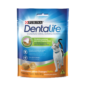Petisco Purina Dentalife - Gatos Adultos Petisco Purina Dentalife - Gatos Adultos