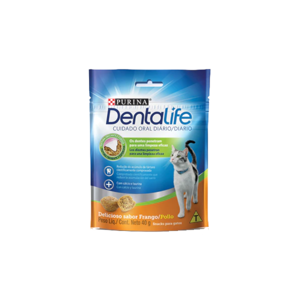 Petisco Purina Dentalife - Gatos Adultos Petisco Purina Dentalife - Gatos Adultos