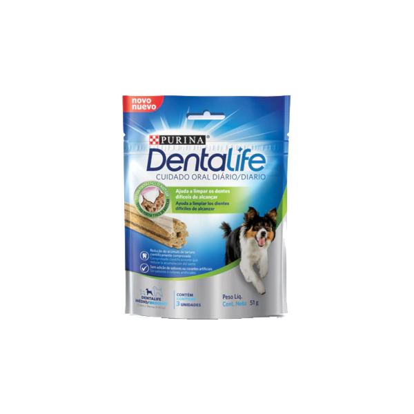 Petisco Purina Dentalife Raças Médias - Cães Adultos Petisco Purina Dentalife Raças Médias - Cães Adultos