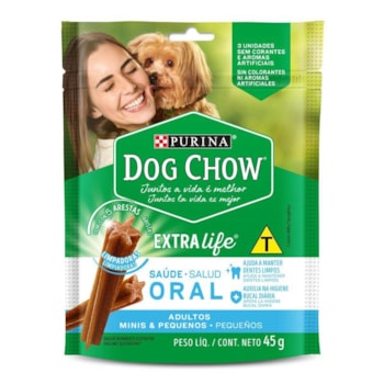 Petisco Purina Dog Chow Oral Raças Pequenas - Cães Adultos Petisco Purina Dog Chow Oral Raças Pequenas - Cães Adultos