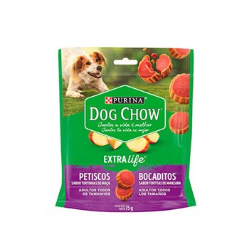 Petisco Purina Dog Chow Tortinhas de Maçã - Cães Adultos