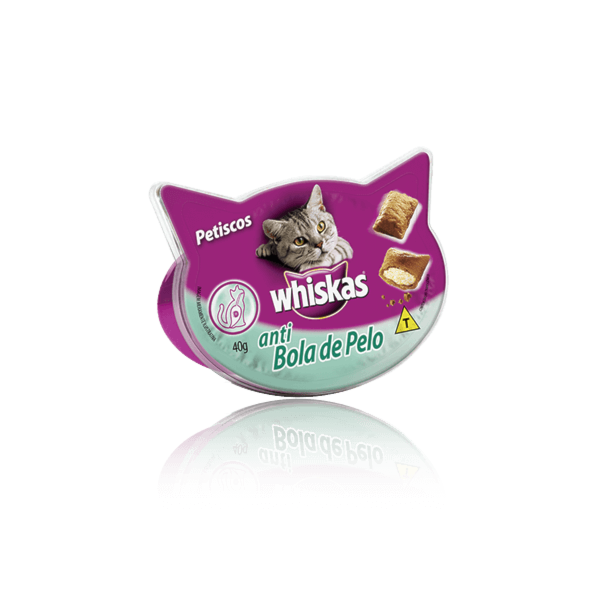 Petisco Whiskas Temptation Anti Bola de Pelo - Gatos Adultos Petisco Whiskas Temptation Anti Bola de Pelo - Gatos Adultos