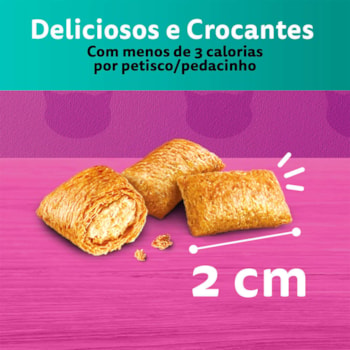 Petisco Whiskas Temptations Pelo Saudável para Gatos Adultos 40 g - Whiskas