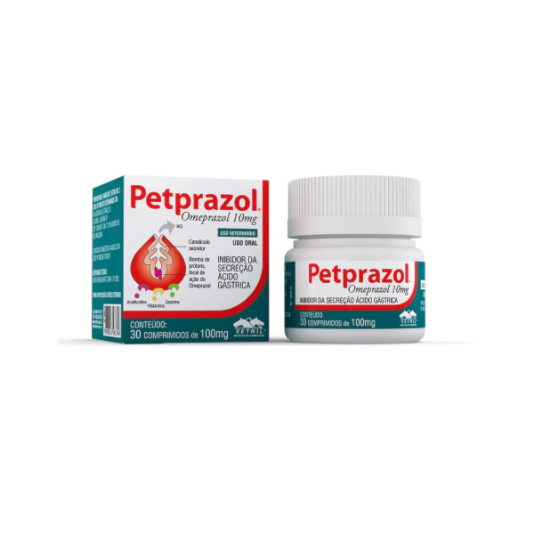 PETPRAZOL 10MG - 30 COMPRIMIDOS PETPRAZOL 10MG - 30 COMPRIMIDOS