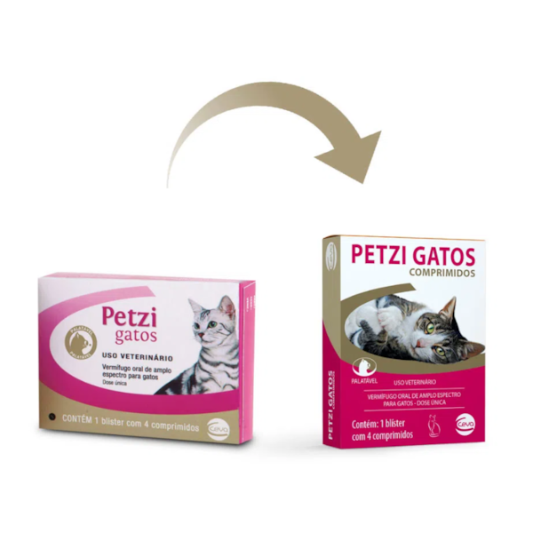 Petzi Gatos 4 comprimidos - Ceva Petzi Gatos 4 comprimidos - Ceva