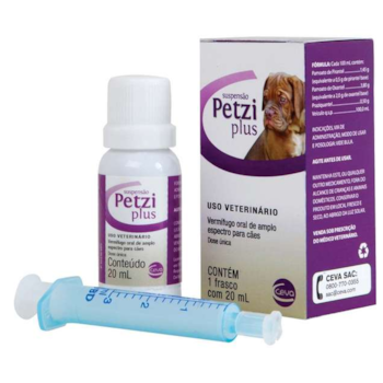 Petzi Suspensão Oral 20ml - Ceva Petzi Suspensão Oral 20ml - Ceva
