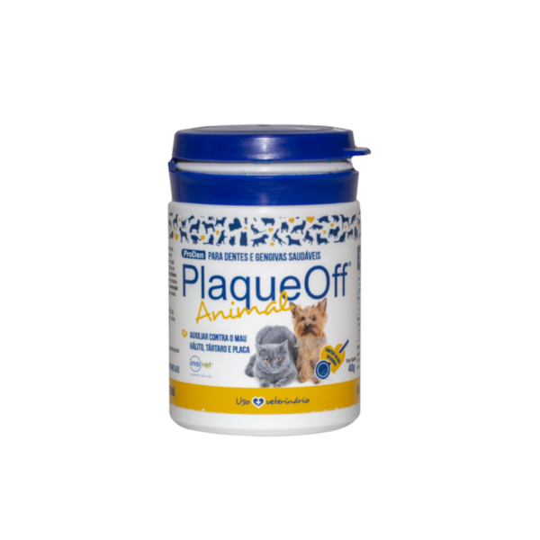 Plaque Off Cães e Gatos 40G - Inovet Plaque Off Cães e Gatos 40G - Inovet