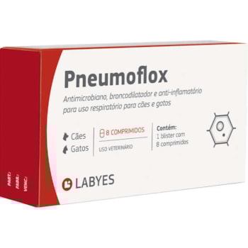 Pneumoflox 8 comprimidos - Labyes Pneumoflox 8 comprimidos - Labyes