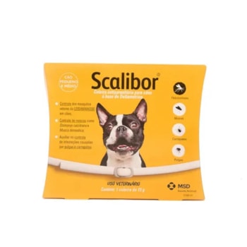 Promo Coleira Antipulgas Scalibor 48CM Cães Médios e Grandes - MSD