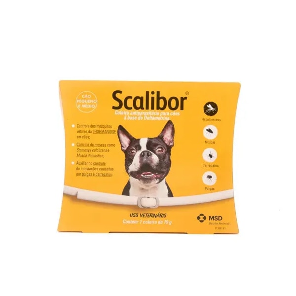 Promo Coleira Antipulgas Scalibor 48CM Cães Médios e Grandes - MSD