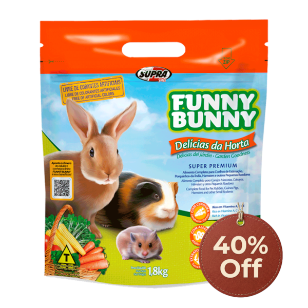 Promo Funny bunny delicias da horta 500g Promo Funny bunny delicias da horta 500g