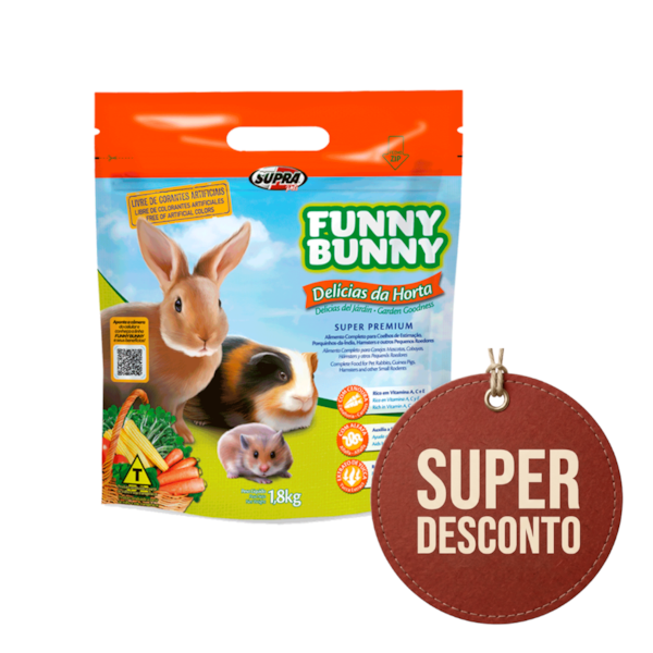 Promo Funny bunny delicias da horta 500g Promo Funny bunny delicias da horta 500g