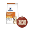 Promo Hill's Prescription Diet c/d Multicare Stress Cuidado Urinário para Gatos Adultos 3,85kg