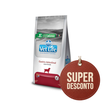 Promo Vet life cães gastro-intestinal 2kg - Farmina