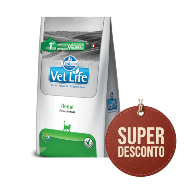 Promo Vet Life Gatos Renal 2KG Promo Vet Life Gatos Renal 2KG