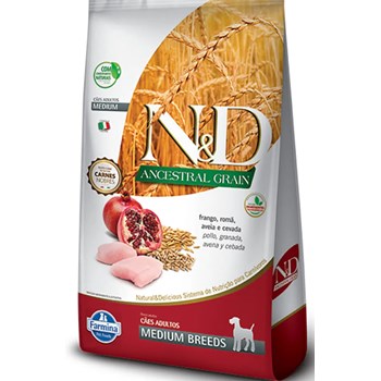 Ração Farmina N&D Ancestral Grain Medium Breeds - N&D