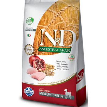 Ração Farmina N&D Ancestral Grain Medium Breeds - N&D