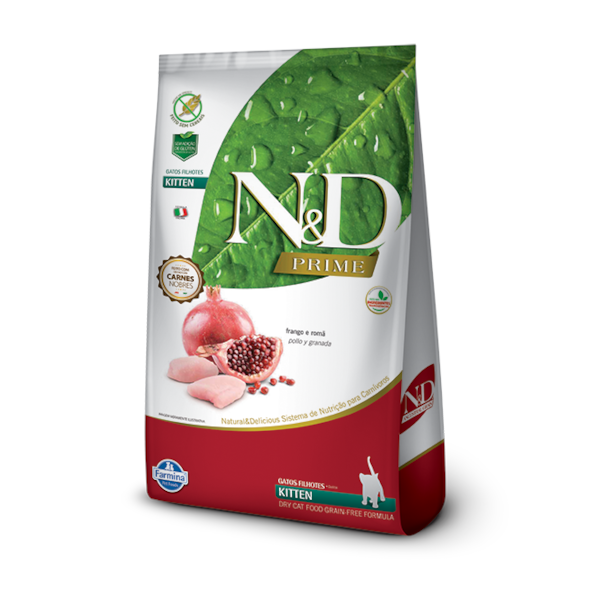 Ração Farmina N&D Prime Frango e Romã - Gatos Filhotes Ração Farmina N&D Prime Frango e Romã - Gatos Filhotes