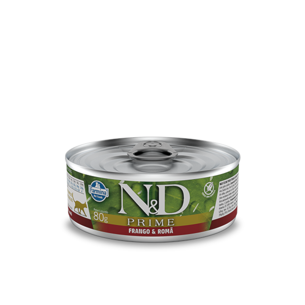 Ração Farmina N&D Prime Lata Frango e Romã - Gatos Adultos Ração Farmina N&D Prime Lata Frango e Romã - Gatos Adultos