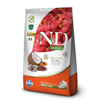 Ração Farmina N&D Quinoa Skin & Coat Peixe - Cães Adultos Ração Farmina N&D Quinoa Skin & Coat Peixe - Cães Adultos