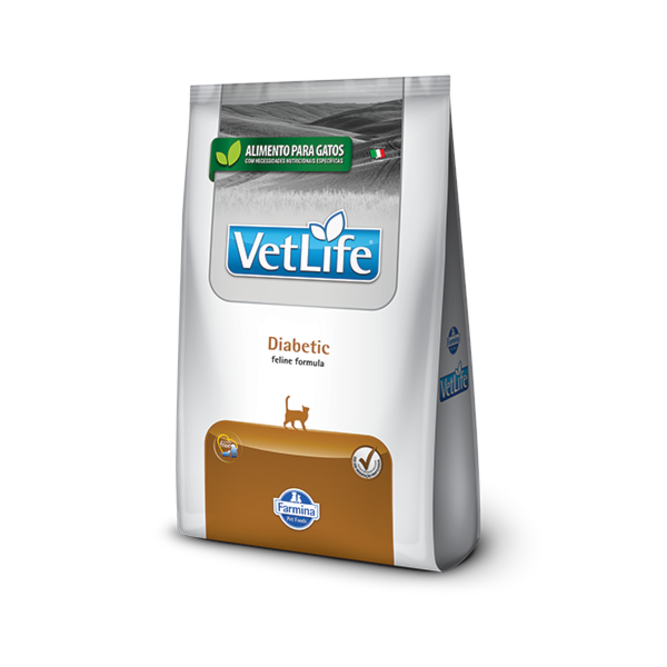 Ração Farmina Vet Life Diabetic - Gatos Adultos Ração Farmina Vet Life Diabetic - Gatos Adultos