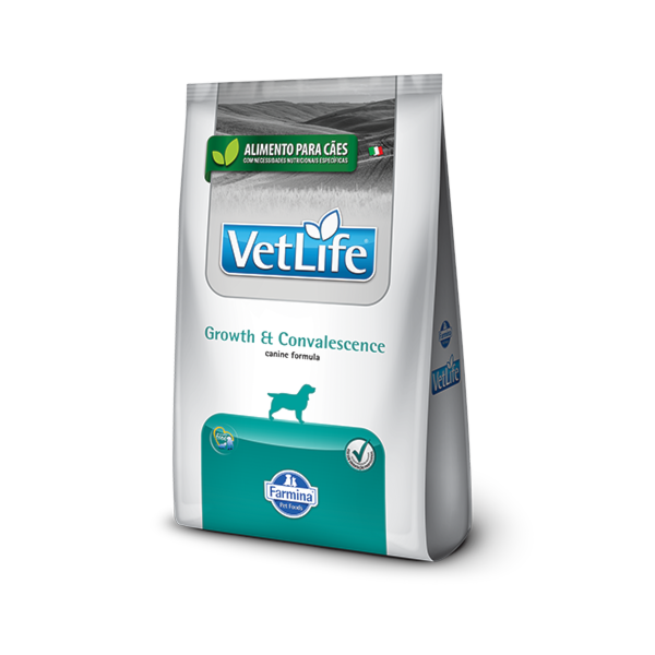 Ração Farmina Vet Life Growth Convalescence Cães Adultos - Vet Life Ração Farmina Vet Life Growth Convalescence Cães Adultos - Vet Life